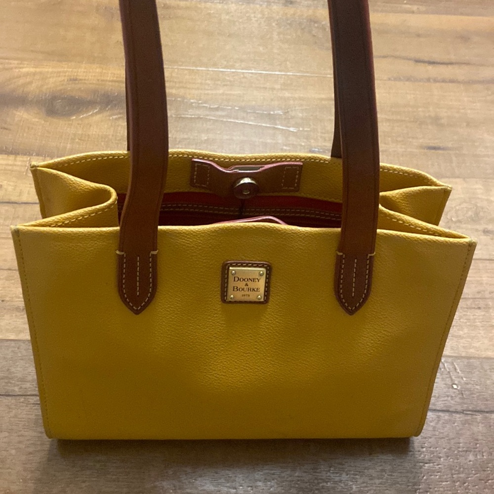 Dooney & Bourke classic yellow purse